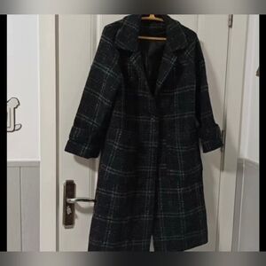 Plaid Women's Coat